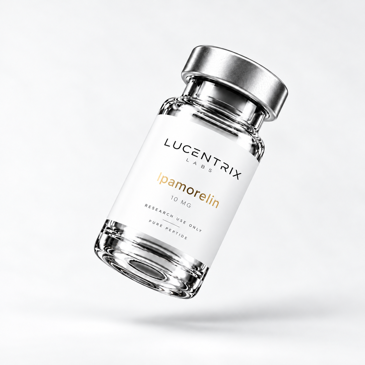 Lucentrix Labs Ipamorelin 10 mg research vial